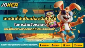 โจ๊กเกอร์123เข้าสู่ระบบ ด้วยเส้นทางที่ปลอดภัย - Joker Gaming 2 เทคนิคที่นักปั่นสล็อตมือโปรใช้