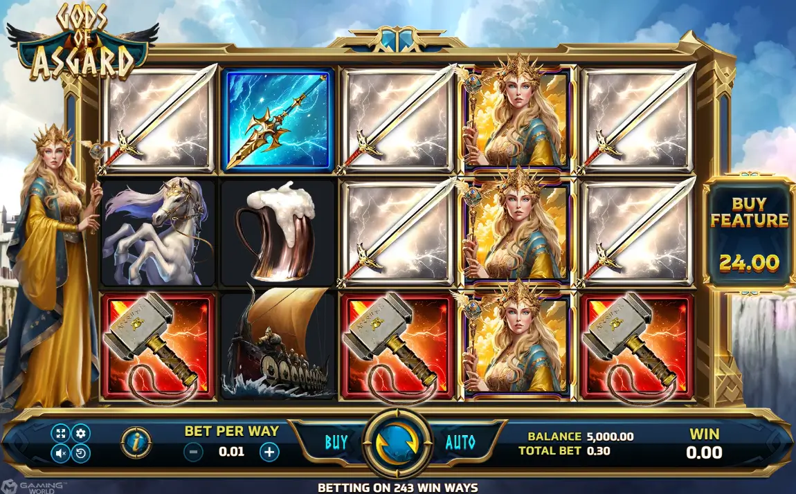 สล็อต Gods of Asgrad