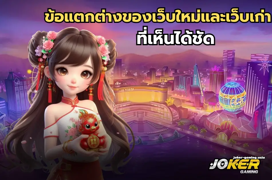 ข้อแตกต่างของเว็บใหม่และเว็บเก่า