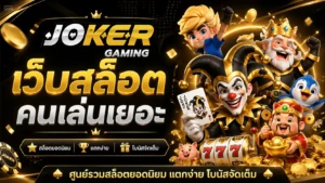 เว็บสล็อตคนเล่นเยอะ