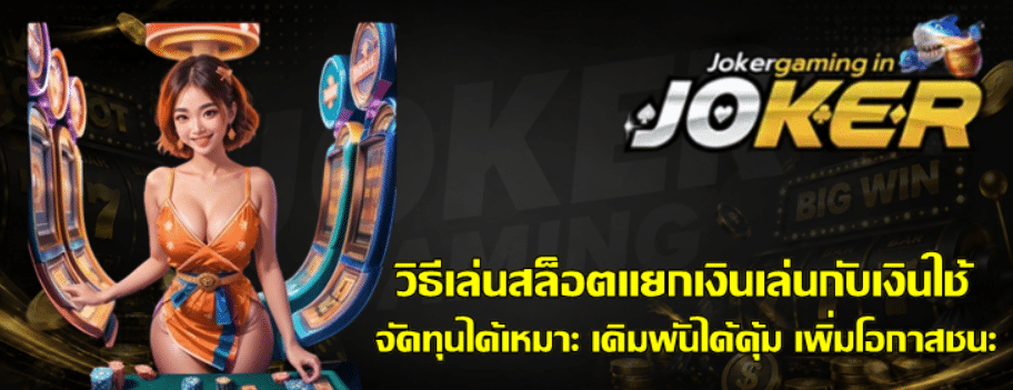 วิธีเล่นสล็อตแยกเงินเล่นกับเงินใช้